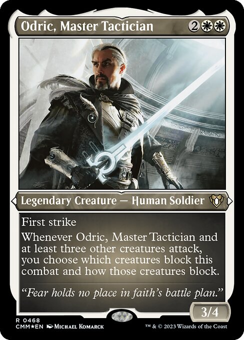 Odric, Master Tactician (468) [Commander Masters]