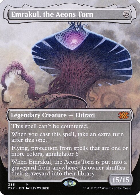 Emrakul, the Aeons Torn (335) [Double Masters 2022] [Borderless]