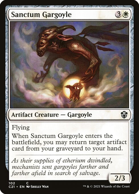 Sanctum Gargoyle (102) [Commander 2021]