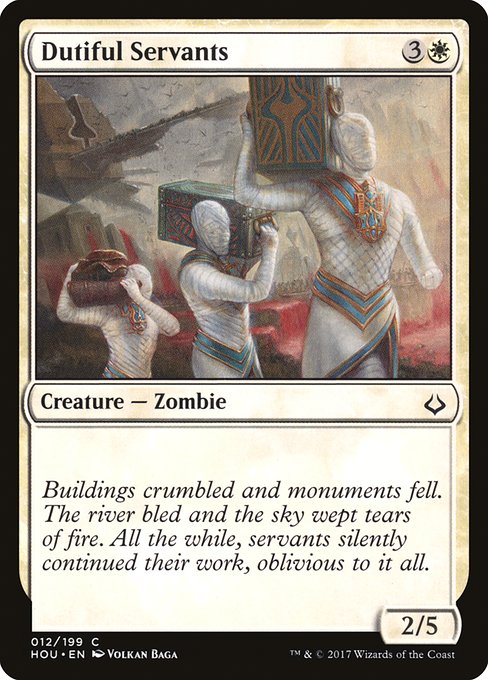 Dutiful Servants (12) [Hour of Devastation]