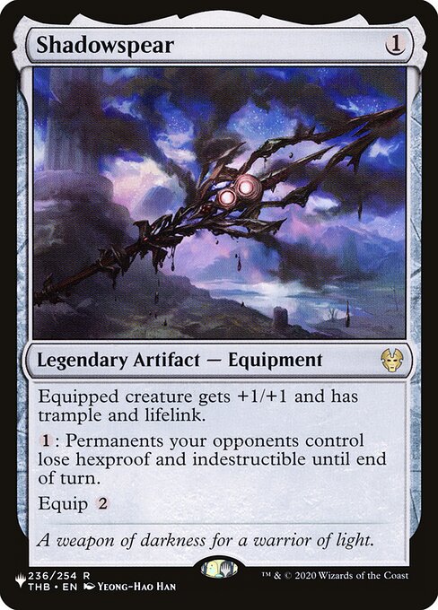 Shadowspear (THB-236) [The List]