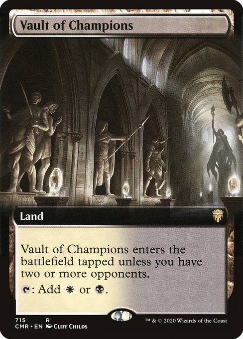 Vault of Champions (715) [Commander Legends] [Extended Art]