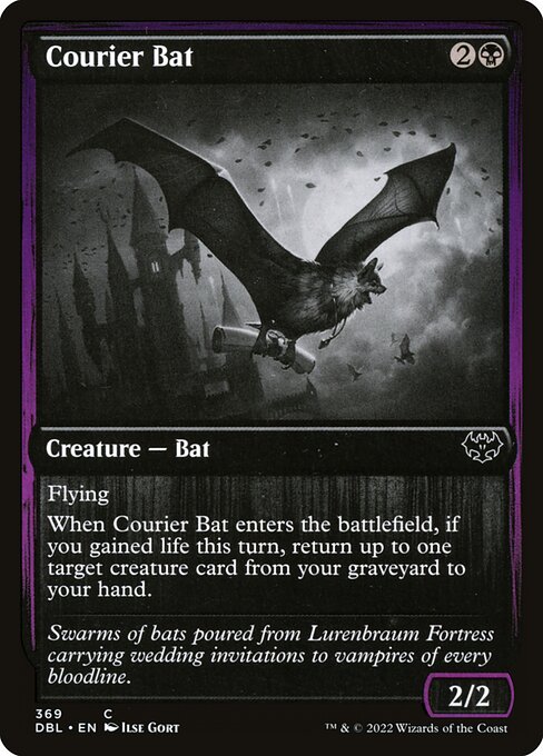 Courier Bat (369) [Innistrad: Double Feature]