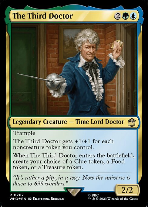 The Third Doctor (767) [Doctor Who]