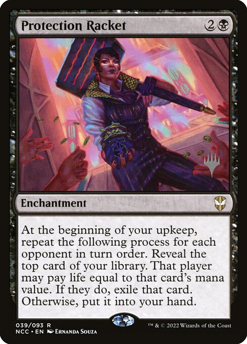 Protection Racket (39p) [New Capenna Commander Promos]
