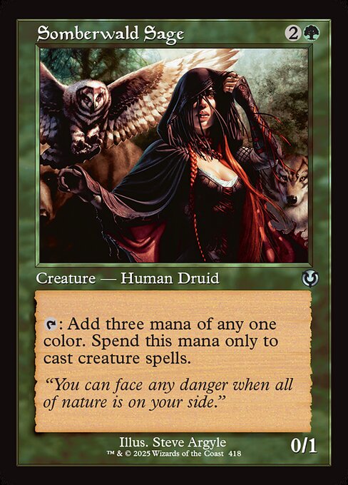 Somberwald Sage (418) [Innistrad Remastered]