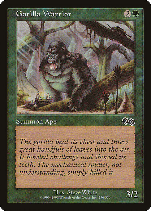 Gorilla Warrior (256) [Urza's Saga]