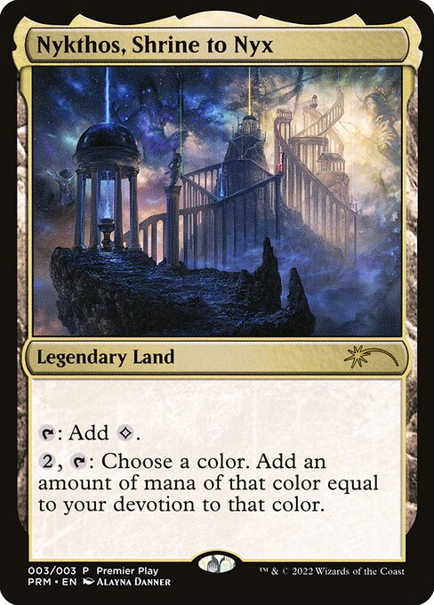 Nykthos, Shrine to Nyx (2022-3) [Pro Tour Promos]