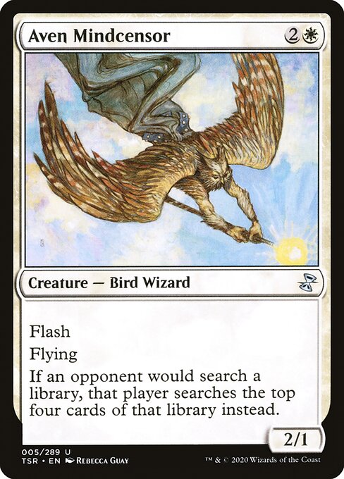 Aven Mindcensor (5) [Time Spiral Remastered]