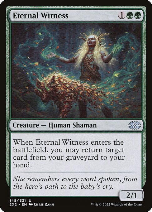 Eternal Witness (145) [Double Masters 2022]