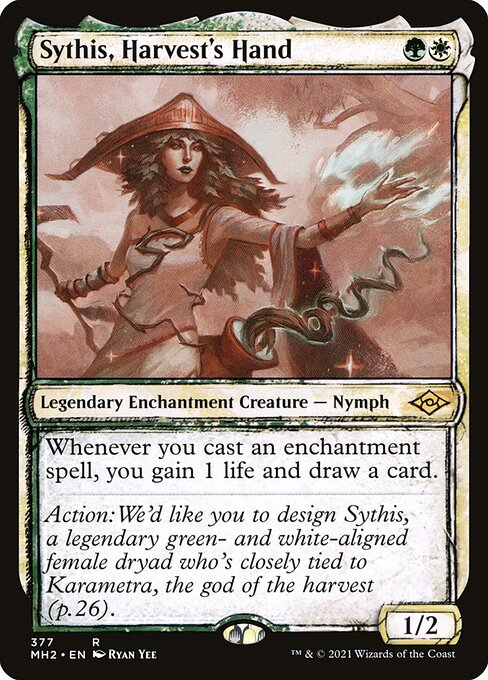 Sythis, Harvest's Hand (377) [Modern Horizons 2] [Showcase]