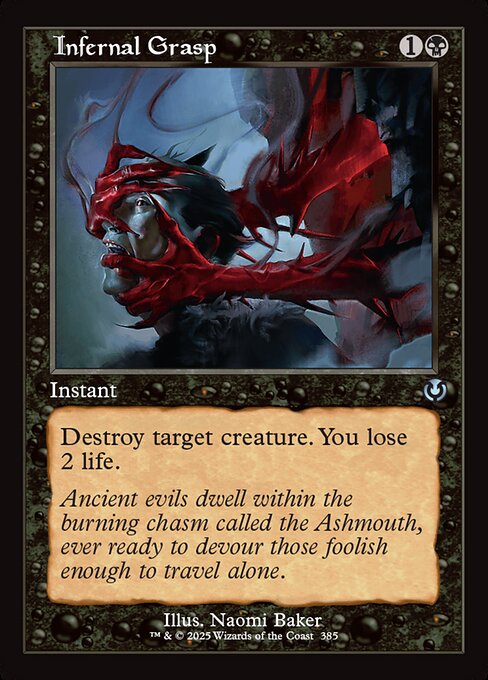 Infernal Grasp (385) [Innistrad Remastered]
