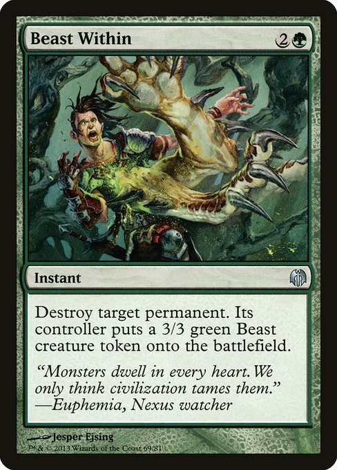 Beast Within (69) [Duel Decks: Heroes vs. Monsters]