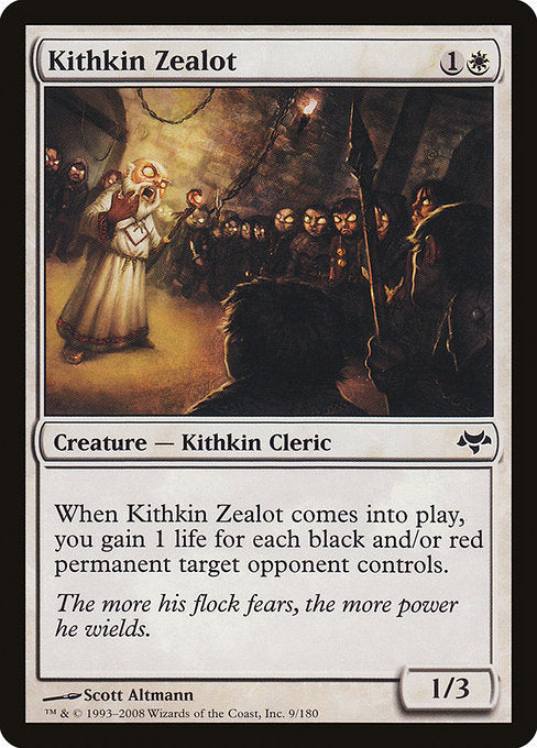 Kithkin Zealot (9) [Eventide]