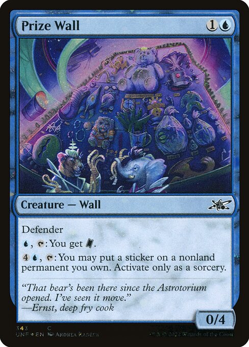 Prize Wall (343) [Unfinity]