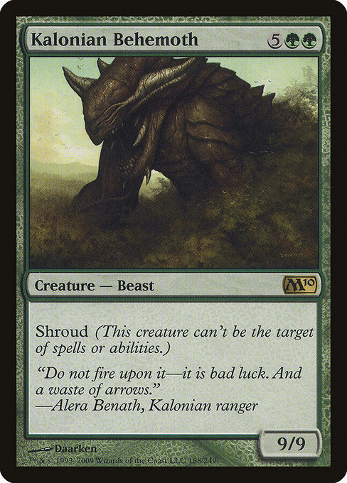 Kalonian Behemoth (188) [Magic 2010]