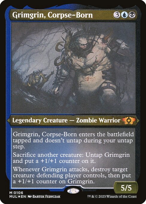 Grimgrin, Corpse-Born (106) [Multiverse Legends]