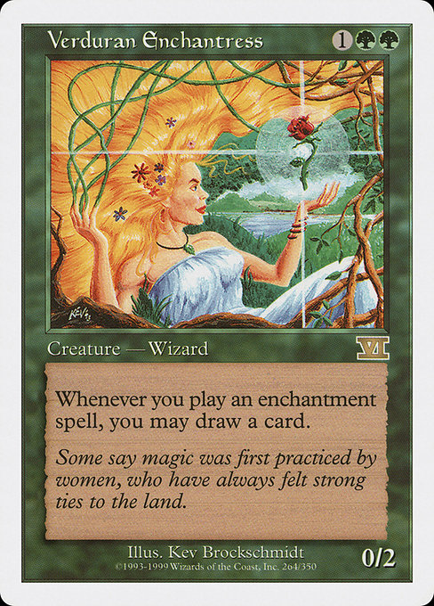 Verduran Enchantress (264) [Classic Sixth Edition]