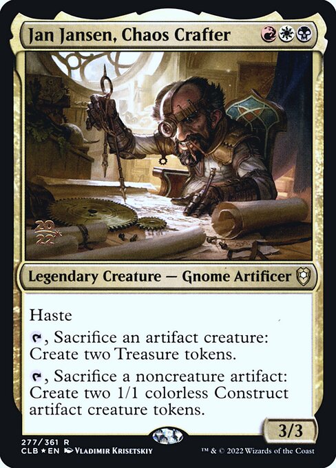 Jan Jansen, Chaos Crafter (277s) [Battle for Baldur's Gate Promos]