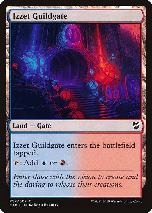 Izzet Guildgate (257) [Commander 2018]