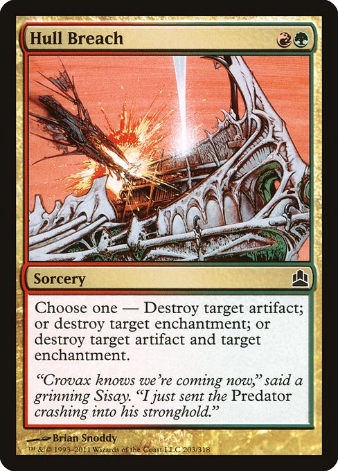 Hull Breach (203) [Commander 2011]