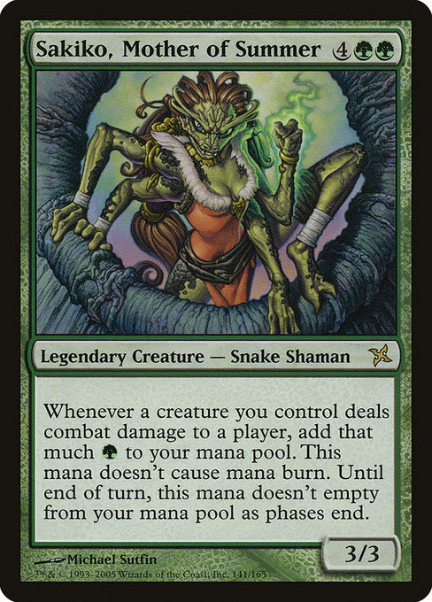 Sakiko, Mother of Summer (141) [Betrayers of Kamigawa]