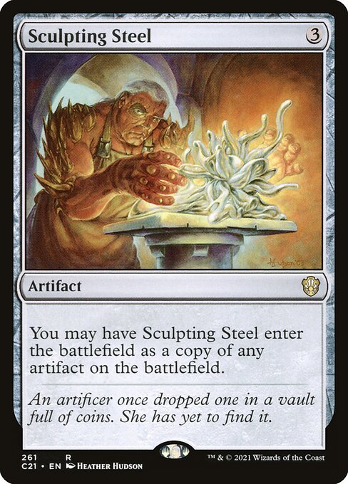 Sculpting Steel (261) [Commander 2021]