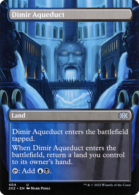 Dimir Aqueduct (404) [Double Masters 2022] [Borderless]