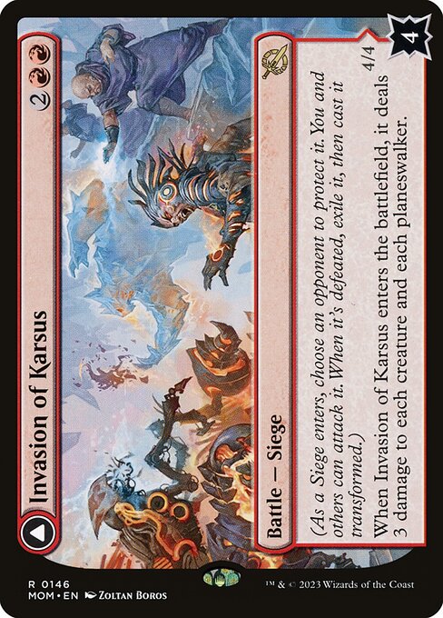 Invasion of Karsus // Refraction Elemental (146) [March of the Machine]