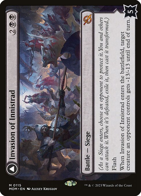 Invasion of Innistrad // Deluge of the Dead (115) [March of the Machine]