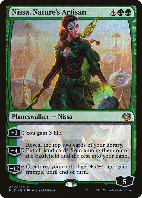Nissa, Nature's Artisan (270) [Kaladesh]