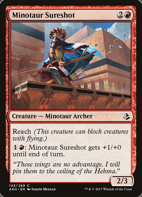 Minotaur Sureshot (143) [Amonkhet]
