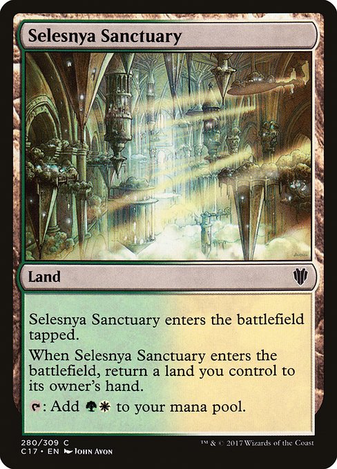 Selesnya Sanctuary (280) [Commander 2017]