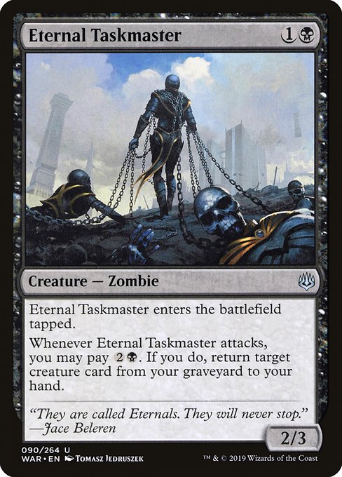 Eternal Taskmaster (90) [War of the Spark]