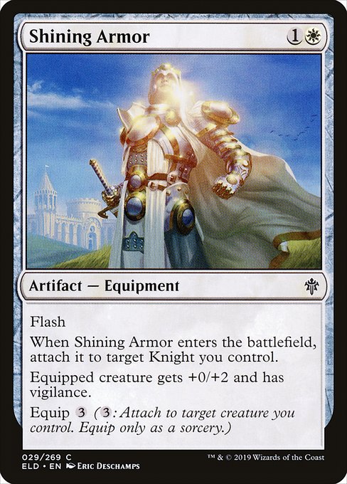 Shining Armor (29) [Throne of Eldraine]