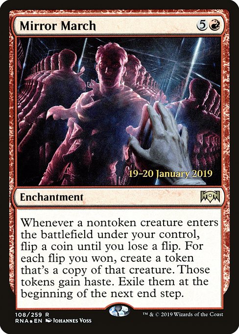 Mirror March (108s) [Ravnica Allegiance Promos]