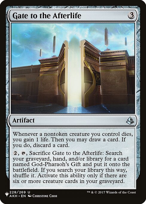 Gate to the Afterlife (AKH-228) [The List]