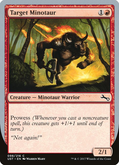 Target Minotaur (98c) [Unstable]