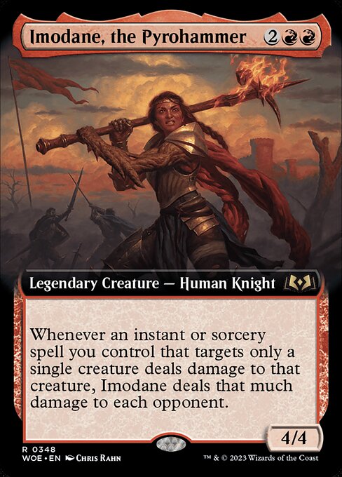 Imodane, the Pyrohammer (348) [Wilds of Eldraine] [Extended Art]