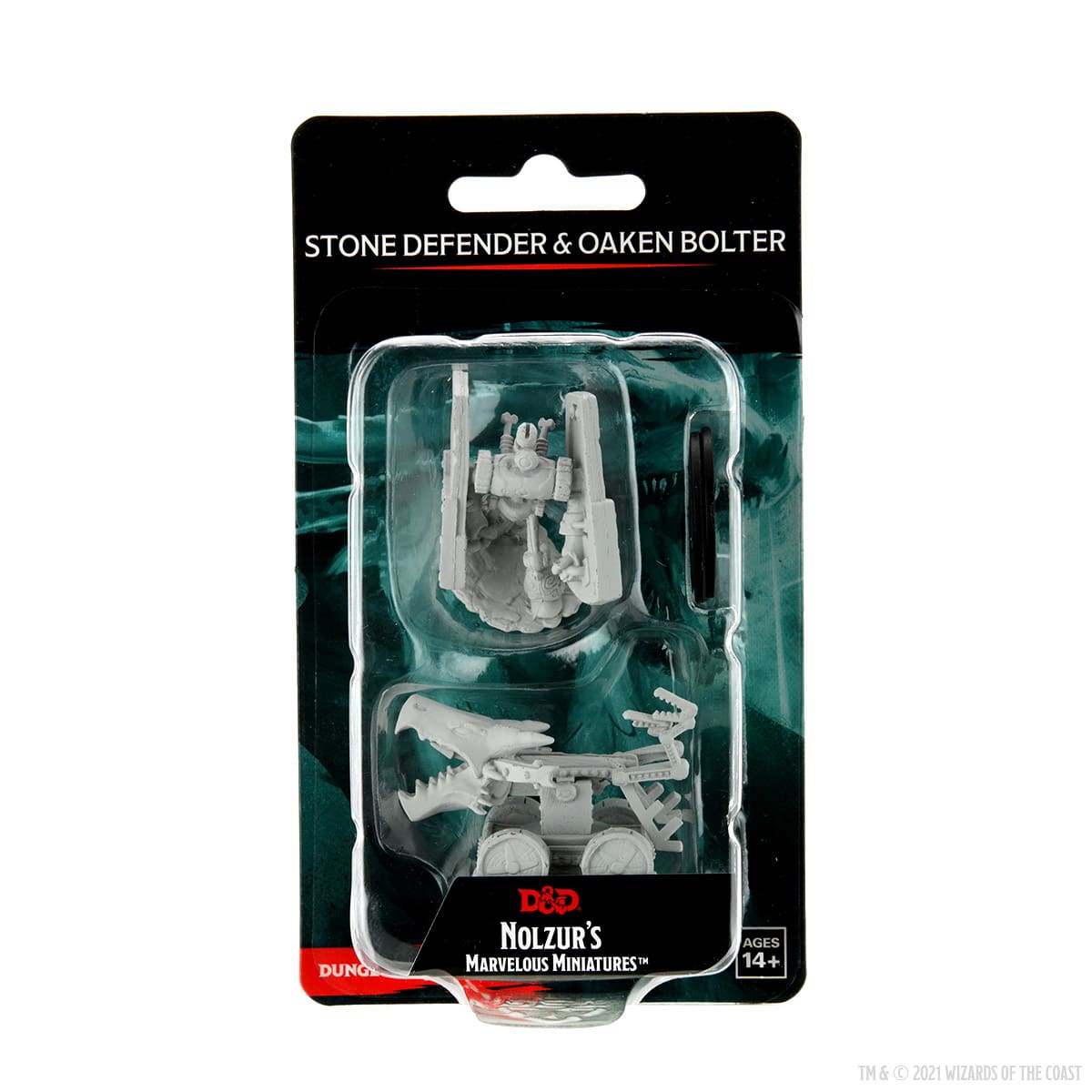 D&amp;D Nolzur’s Marvelous Miniatures: Stone Defender &amp; Oaken Bolter 90314 image 0
