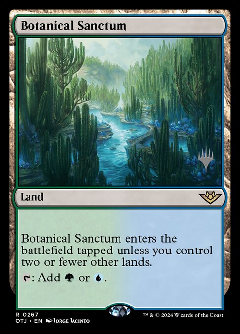 Botanical Sanctum (267p) [Outlaws of Thunder Junction Promos]