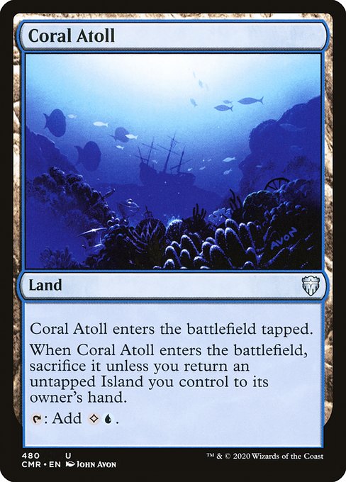 Coral Atoll (480) [Commander Legends]