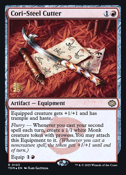 Cori-Steel Cutter (103s) [Tarkir: Dragonstorm Promos]