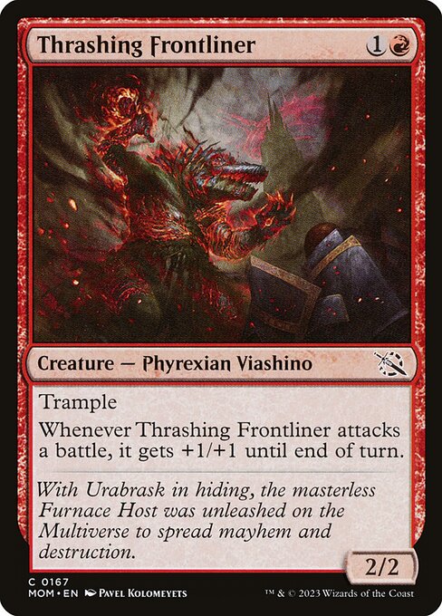Thrashing Frontliner (167) [March of the Machine]