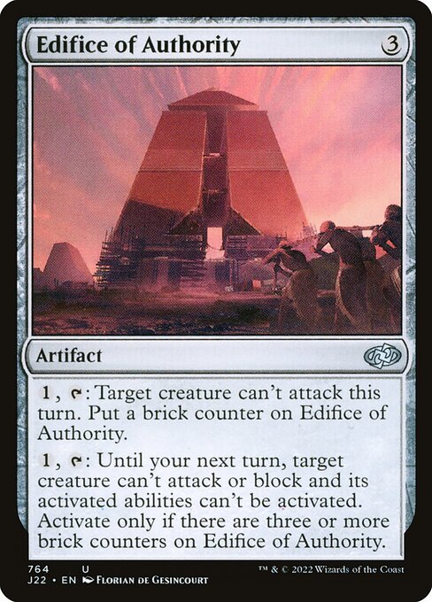 Edifice of Authority (764) [Jumpstart 2022]