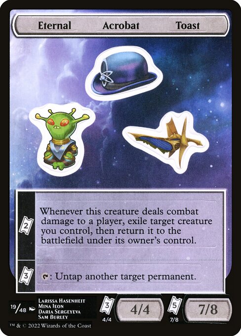 Eternal Acrobat Toast (19) [Unfinity Sticker Sheets]