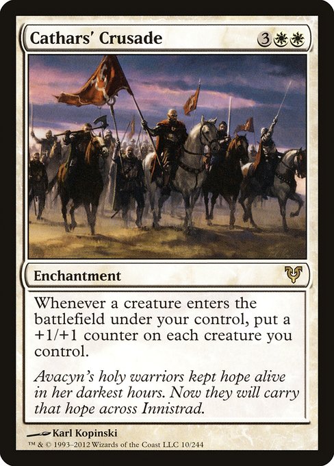 Cathars' Crusade (10) [Avacyn Restored]