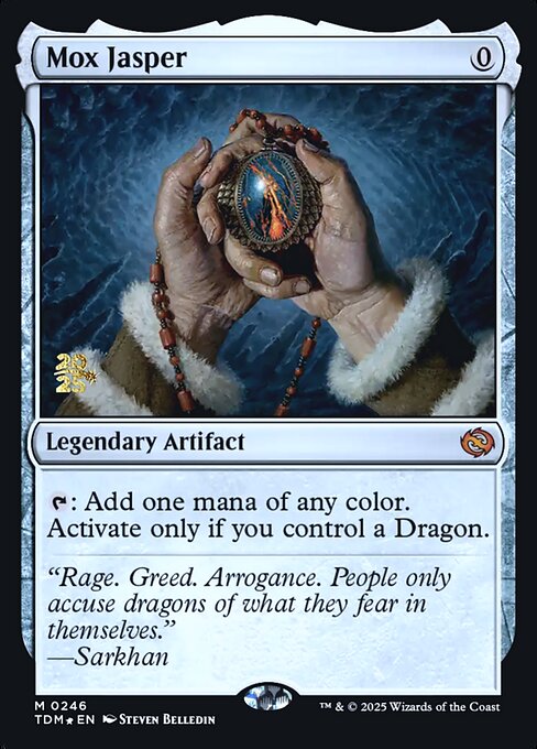 Mox Jasper (246s) [Tarkir: Dragonstorm Promos]
