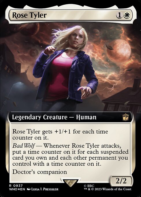 Rose Tyler (937) [Doctor Who] [Extended Art]