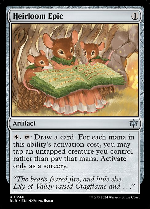 Heirloom Epic (246) [Bloomburrow]